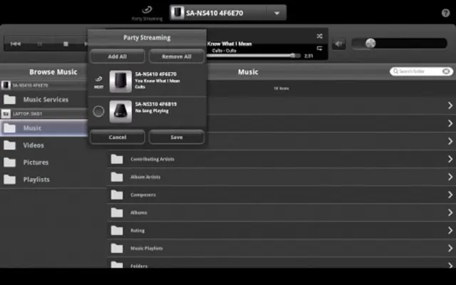 Network Audio Remote android App screenshot 4